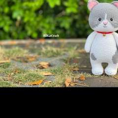 Mimi the little cat amigurumi by RikaCraftVN