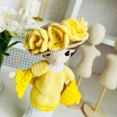 Miss 1910 amigurumi by Fluffy Tummy