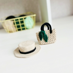 Summer accessories amigurumi pattern by Fluffy Tummy