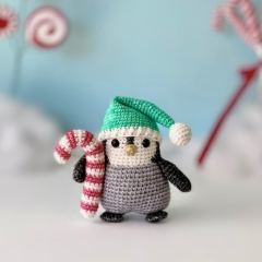 Gumdrop the Penguin amigurumi pattern by SarahDeeCrochet