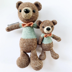 Mini Munches the Bear amigurumi pattern by unknown