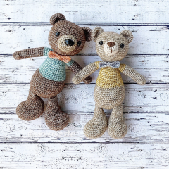 Munches the Bear amigurumi pattern by unknown