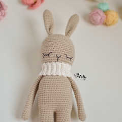 Canela the bunny amigurumi pattern by O Recuncho de Jei