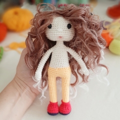 Doll *Lyalya* amigurumi by Iryna Zubova