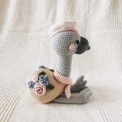 Ellie the Emu amigurumi by EMI Creations by Chloe