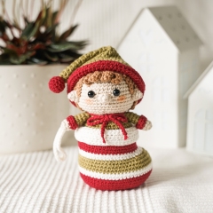 Jingle the Elf  amigurumi pattern by EMI Creations by Chloe