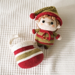 Jingle the Elf  amigurumi by EMI Creations by Chloe