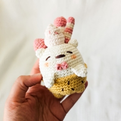 Kawaii Yummies: Ice-cream Taiyaki B amigurumi pattern by EMI Creations by Chloe