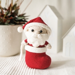 Mr. Santa Claus amigurumi by EMI Creations by Chloe