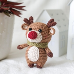 Rudolph the Reindeer amigurumi pattern by EMI Creations by Chloe