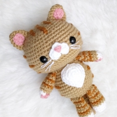 Snuggle Kitty Cats Bundle amigurumi by AmiAmore