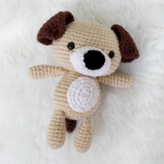Snuggle Puppy Dog amigurumi by AmiAmore