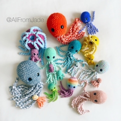 The Twisted Squid Family - No sew