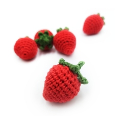 Strawberry - Food crochet pattern