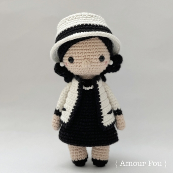 Coco Chanel amigurumi pattern by Amour Fou