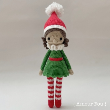 Cornelia the Elf amigurumi pattern by Amour Fou