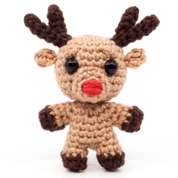 Mini Noso Reindeer amigurumi pattern by Supergurumi