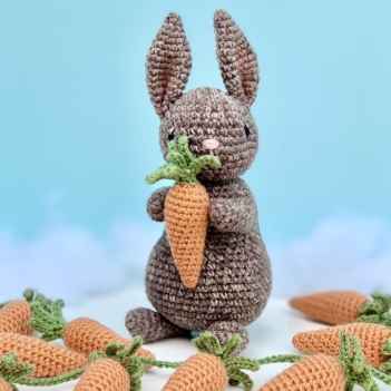 Turnip and Carrots amigurumi pattern by SarahDeeCrochet