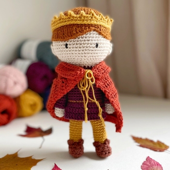 Prince Autumn amigurumi pattern by One Little Ragdoll