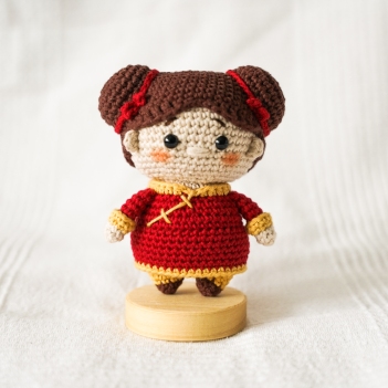 Mei Mei amigurumi pattern by EMI Creations by Chloe