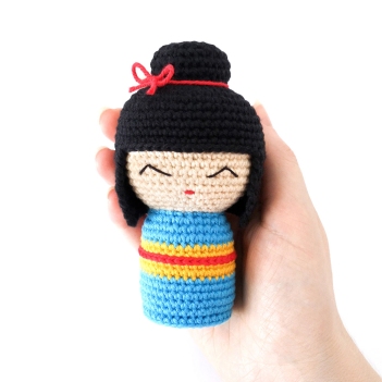 Kimono Doll amigurumi pattern by Stitch by Fay