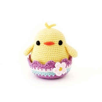 Spring Chick amigurumi pattern by Stitch by Fay