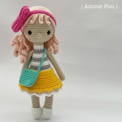 Eliza - Dress Up Doll amigurumi pattern by Amour Fou