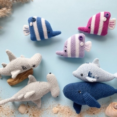 Sea animals, set 2 amigurumi pattern by RNata