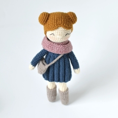 Anna the Doll amigurumi pattern by Elisas Crochet