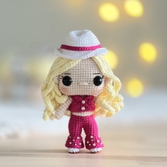 Barbie Dolls amigurumi pattern by Crocheniacs