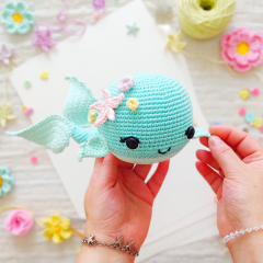 Baby Whale amigurumi by LePompon
