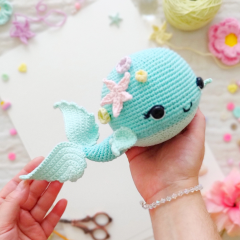 Baby Whale amigurumi pattern by LePompon