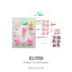 Jellyfish amigurumi pattern by LePompon