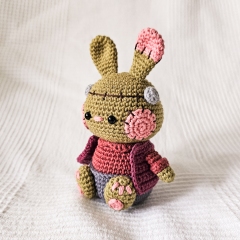 Frankie the Frankenstein Bunny amigurumi by EMI Creations by Chloe