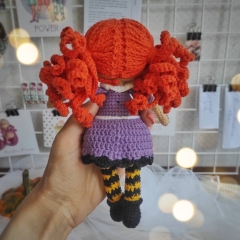 Corinne the Kind Witch amigurumi by LovenikaDesign