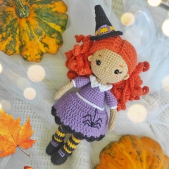 Corinne the Kind Witch amigurumi pattern by LovenikaDesign