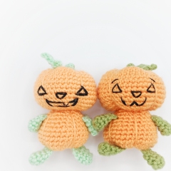 Pumpkin Kid amigurumi by AmiAmore