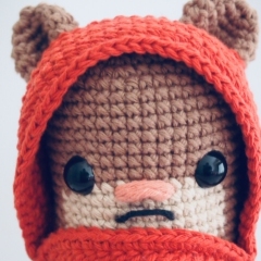 Ewok Star Wars - Crochet Pattern amigurumi pattern by Los sospechosos