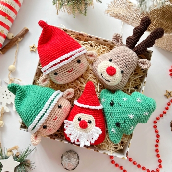 Christmas Decoration amigurumi pattern by RNata