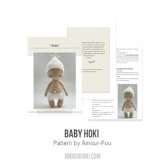 Baby Hoki  amigurumi pattern by Amour Fou