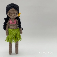 Leilani amigurumi pattern by Amour Fou