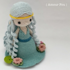Lily, the water nymph amigurumi by Amour Fou