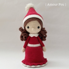 Nina The Little Witch/Christmas Elf amigurumi by Amour Fou