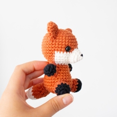 Baby Fox amigurumi by Bunnies and Yarn