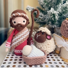 Crochet Nativity amigurumi by RNata