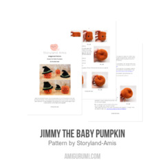 Jimmy the Baby Pumpkin amigurumi pattern by Storyland Amis