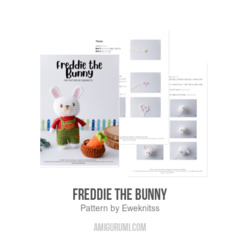 Freddie the Bunny amigurumi pattern by Eweknitss