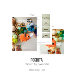 Pochita  amigurumi pattern by Eweknitss