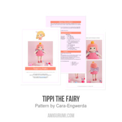 Tippi the Fairy amigurumi pattern by Cara Engwerda
