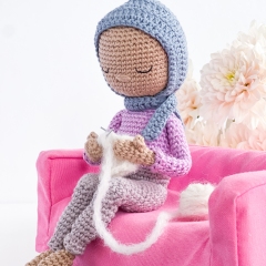 Sade & her yarnloving friends amigurumi by Handmade by Halime